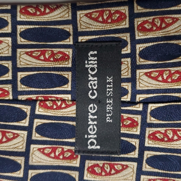 Pierre Cardin Pure Silk Tie EUC - Picture 3 of 5